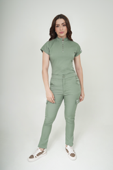 Pantalon Aire Verde Oliva Para Dama